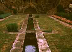 The West Rill, full of water. Photograph by John Ford 1975/6.